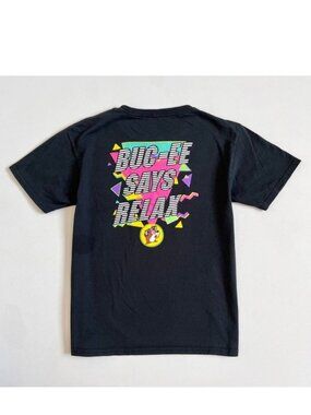 FLAWED | Buc-ee's | "Buc-ee Says Relax" 90's Print Shirt | Size Small
